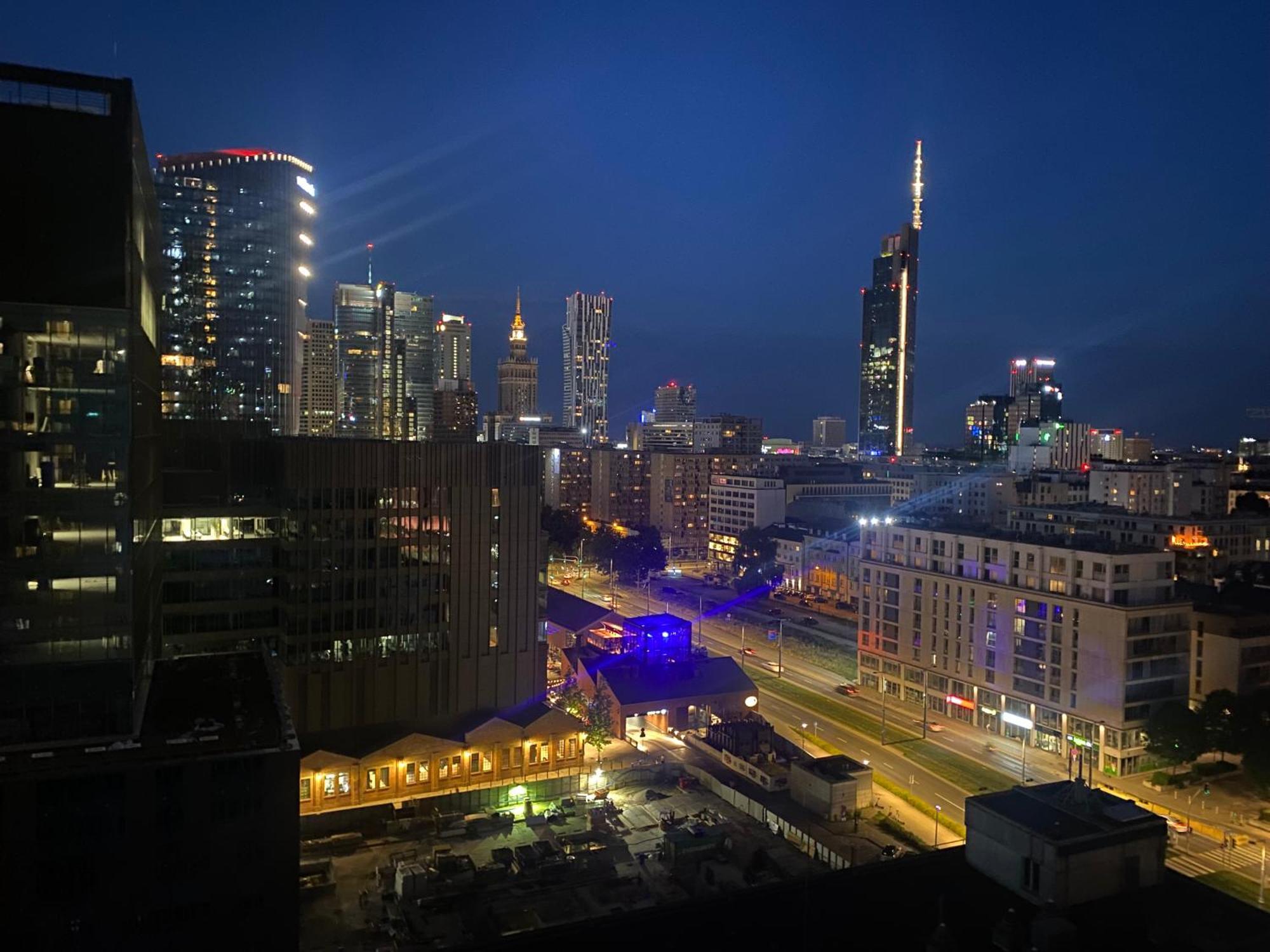 Warsawcitycenterviewapartment Bagian luar foto